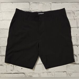 Sunice Black Golf Shorts Mens 34 Performance Stretch Casua